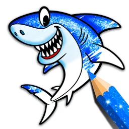 Biểu tượng Baby Shark Coloring and Drawin